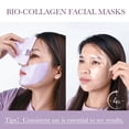thumbnail image 3 of Deep Collagen Real Mask 34g*6ea, Facial Hydrogel Masks , Hydrating Overnight Mask for Moisturizing, 3 of 6