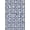 Blue, Pattern 10, variant on ODIKA 4'x6' Warm Earthy Tones Geometric Delight Washable Area Rug Playful Abstract Motif with Retro Charm for Dorm Room, Small Living Stain Resistant Low Profile, Easy Care