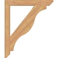 thumbnail image 3 of Ekena Millwork 3 1/2"W x 32"D x 38"H Funston Slat Smooth Bracket, Western Red Cedar, 3 of 4