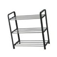 thumbnail image 3 of Shoes Rack Multi-layer Shoe Storage Shelf Organizer Household Metal Steel Stand  Short 3 Layer, 3 of 9