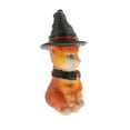 thumbnail image 3 of Decoración de Gato de Halloween Baoblaze adorno artesanal de resina pequeña, 3 of 8