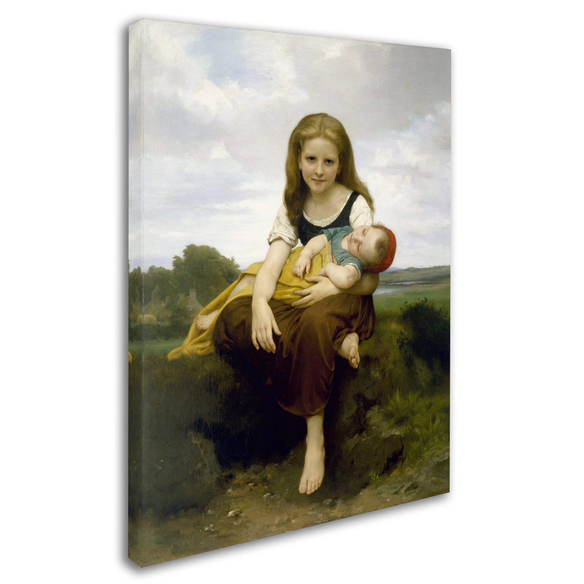 Trademark Fine Art 'The Elder Sister' Canvas Art by Botticelli