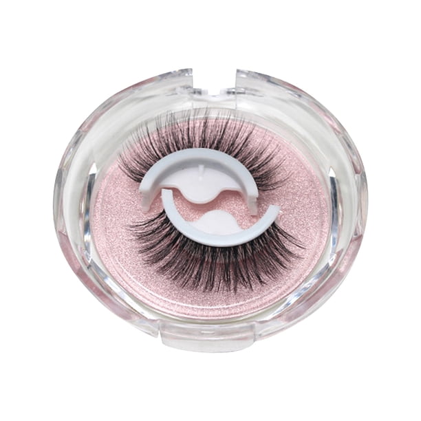 Pestañas autoadhesivas reutilizables sin pegamento, pestañas postizas naturales, pestañas largas y finas, paquete de pestañas de extensión, maquillaje, pestañas gruesas, suaves