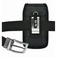thumbnail image 3 of Large Rugged Cell Phone Vertical Pouch With Metal Clip And Belt Loop Holster, 3 of 5