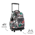 thumbnail image 3 of TOTTO Mochila Escolar Grande para Niño - Reforzada Porta Laptop 15.4 - Con Ruedas | 25 L RENGLON multicolor G, 3 of 8