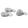thumbnail image 4 of EOTVIA M15 Poulie Poulie en Acier Inoxydable Poulie Traction Roue Robuste Simple Double Roue Pivotant Bloc de Corde de Levage, Poulie Simple Double, Poulie en Acier Inoxydable, 4 of 8
