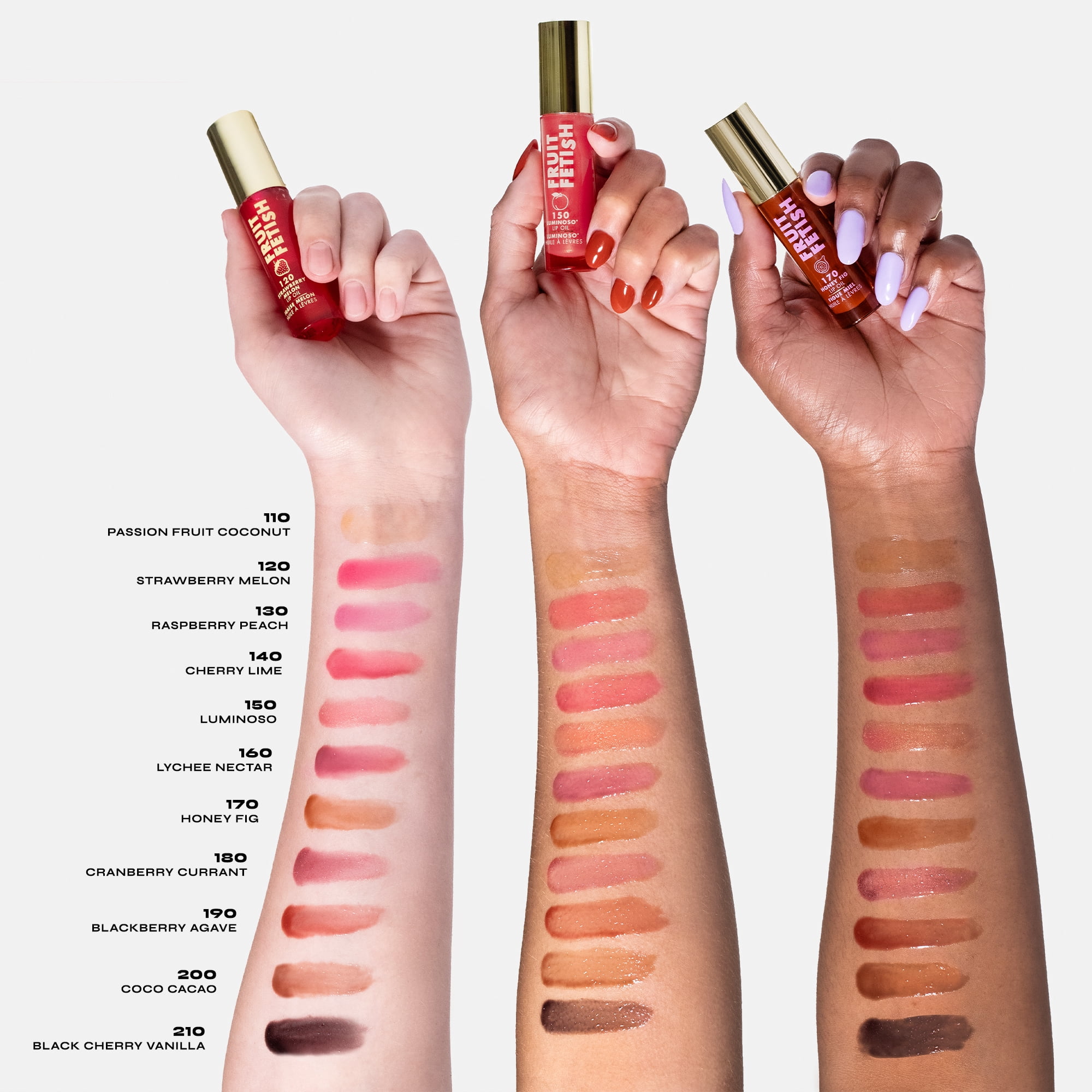 (2 pack) Milani Fruit Fetish Lip Oil, Raspberry Peach