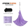 thumbnail image 5 of KFFKFF Kids' Sensory Swing, 2.8m, Support Swing for Special Needs Children, Indoor/Outdoor Cuddle Hammock for Autism, ADHD, Aspergers, Sensory Processing, Purple, 5 of 9