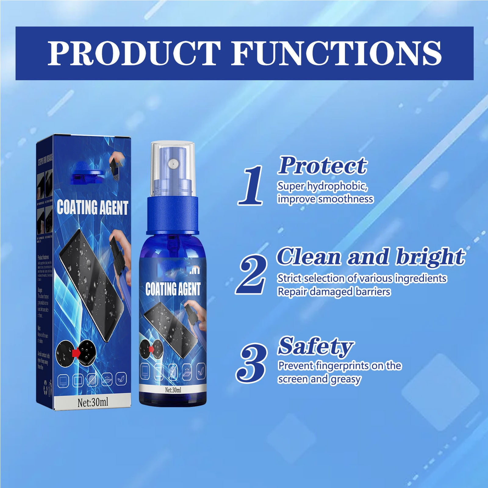 AtFoliX Screen Protector For Kospet Tank M1 - Anti-Reflective FX Protector Film 3-Pack