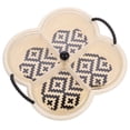 thumbnail image 6 of jojofuny Birthday Party Compartment Serving Tray With Lid Black Pattern 1Pcs 10.2X10.2X3.9In, 6 of 8