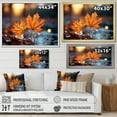 thumbnail image 4 of Designart "Tranquil Blue Aerial Beach View V" Coastal Wall Art - Coastal Blue Coastal Beach Living Room Canvas Art, 4 of 4