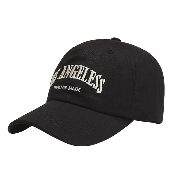 LxrBlank Los Angeles Embroidered Baseball Cap Men Women Letter Print Hop Trucker Hat Adjustable Sun Cap One Size