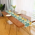 thumbnail image 2 of Yayeee Table Runner 70 inches Long Home Kitchen Dinning Party Decoration, Beige Clover Pattern, 2 of 7