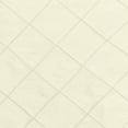 thumbnail image 2 of Ultimate Textile (2 Pack) Embroidered Pintuck Taffeta 108 x 156-Inch Rectangle Tablecloth with Rounded Corners Ivory Cream, 2 of 3