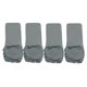 thumbnail image 1 of Paquete de 4 sillas elásticas para sillas de comedor con para , color sólido BLESIY Funda elástica para asiento de comedor, 1 of 8