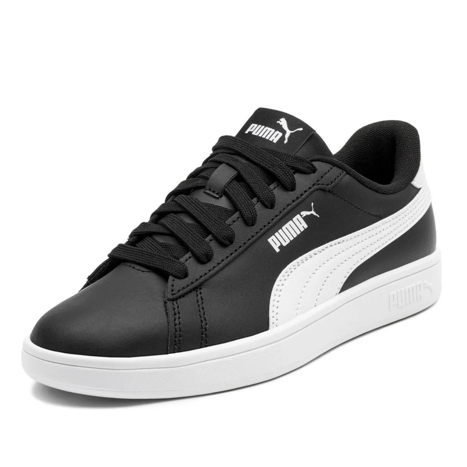 Tenis Puma Smash 3.0 L JR UNISEX 392031 03 negro 24.5 Walmart en linea