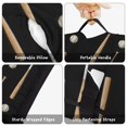 thumbnail image 6 of Baseballs Bats Black Pattern Teens Toddler Nap Mat with Pillow, Sleeping Mat Bag for Preschool Daycare 59"x22", 6 of 6