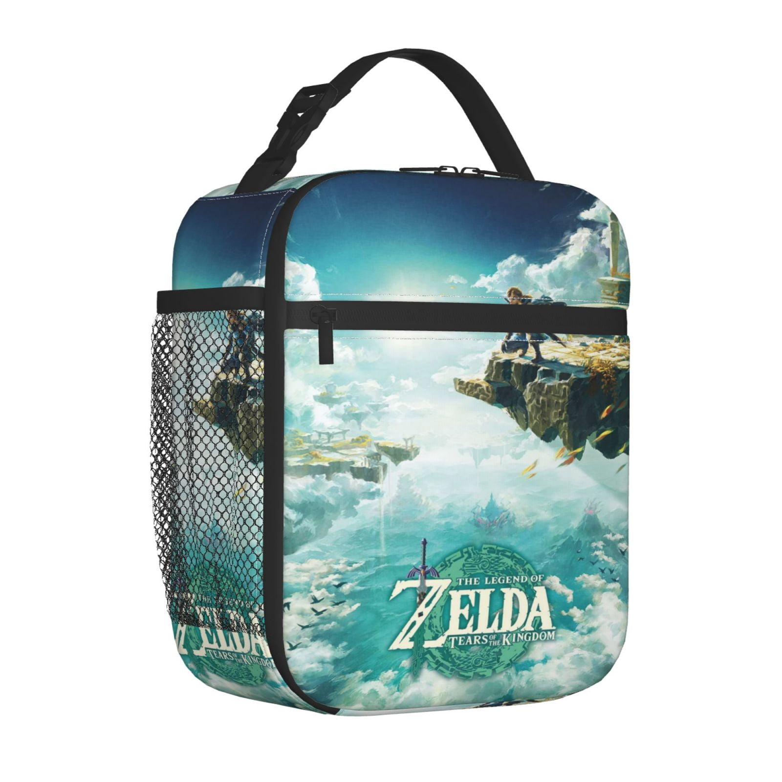 Legend Of Zelda Lunch Bag Insulated Tote Cooler Small Lunch Box Reusable Cooling Waterproof