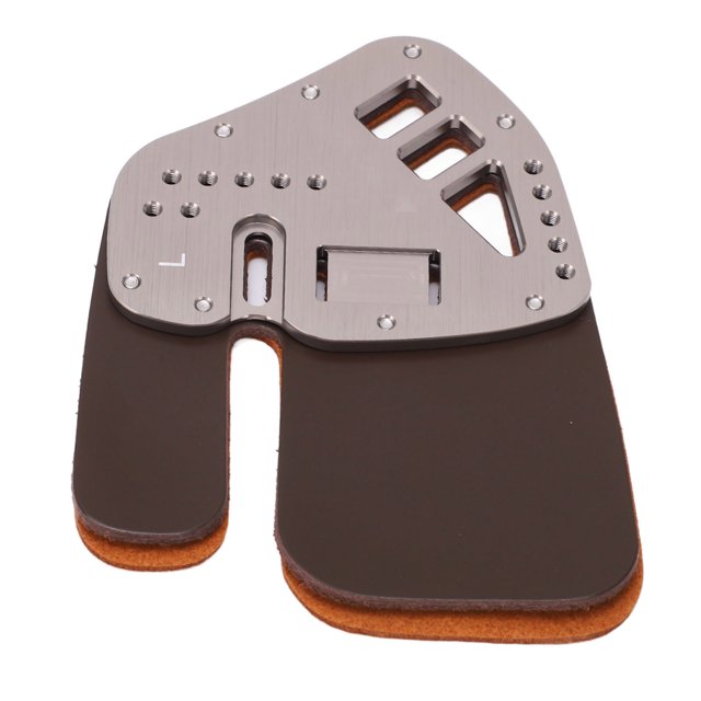 Lengüeta de cuero para tiro con arco Jadeshay equipo de práctica de tiro Protector de dedo con arco diseño A prueba de futuro
