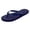 Dark Blue, variant on Dakaela Men's Flip Flops Lightweight Quick Drying Beach Pool Flat Thong Sandals Non Slip Casual Summer Water Slides Shoes for Men Size 7-10