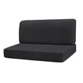 thumbnail image 1 of stanreset RV Dinette Cushion Covers Easy Fitted Seat Sofa Stretch RV Elastic Slipcover Black, 1 of 5
