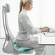 thumbnail image 5 of Almohadilla para silla, cojín de asiento sólido, acolchado suave y grueso, adecuado para sillas de cocina, comedor, patio, cojín de asiento acolchado con patrón, cojín de asiento redondo pequeño, 5 of 6