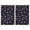 Pioneer Flower Floral-3, variant on 2 Pcs Pioneer Flower Floral Print Pattern Kitchen Towels, Funny Microfiber Dish Towel Set, 18" X 26" Tea Towels