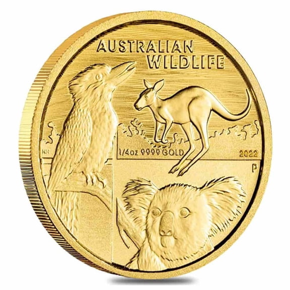 2022 1/4 oz Australian Wildlife Gold Coin BU Perth Mint