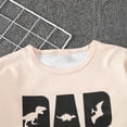 thumbnail image 4 of Sunnyoo Infant Boys Outfits Dinosaur Print Short Sleeve T Shirt Ripped Denim Shorts Set, 4 of 7