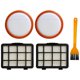 thumbnail image 1 of 5 filtros lavables Hepa para Vc14a1-vc de C3-l143b C3-l148b Midea Afortunado Sencillez, 1 of 5