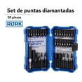 thumbnail image 2 of Juego Puntas De Impacto Extension Profesional Taladro 34 Pzs Rork MRK-020, 2 of 6