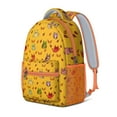 thumbnail image 2 of Big Eyes Owl Cartoon Backpack - Waterproof Ergonomic School Bag with Spacious Storage for Teenagers, 2 of 5