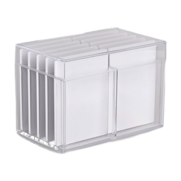 Caja de almacenamiento de pestañas acrílicas, organizador multifunción de suministros para extensiones de pestañas. transparente