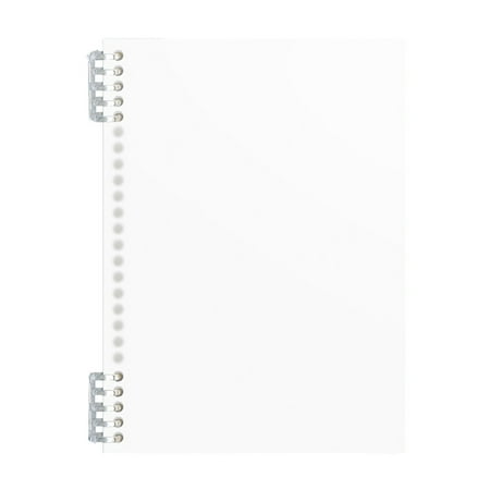 TFYZYY Coil Notebook Set Thick Plastic Hardcover Journals with 60 Sheets Each Perfect for Office Travel Notes and Memo Writing Multi-Purpose Notepads for Daily Use