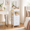 Gold, variant on White Floor Makeup Organizer with Mirror and 3-Tier Storage Drawers