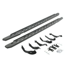 Go Rhino 69605187SPC RB30 Slim Line Running Boards with Mounting Bracket Kit For 15-19 Silverado 2500 HD, Silverado 3500 HD, Sierra 2500 HD, Sierra 3500 HD Fits select: 2015-2019 CHEVROLET SILVERADO