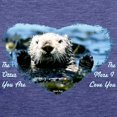 thumbnail image 3 of CafePress - The Otter You Are Women's Deluxe T Shirt - Womens Tri-blend T-Shirt, 3 of 4