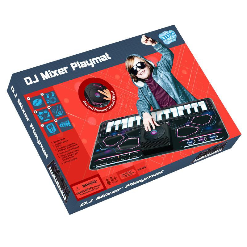 KIDS ELECTRONIC MUSIC DJ STYLE PLAYMAT MUSICAL STYLE TOUCH TUNE SOUND PLAY MAT 