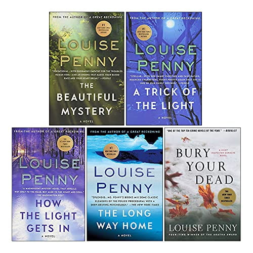 Pre-Owned The Chief Inspector Gamache Series Books 6 - 10 Collection Box Set by Louise Penny (Bury Your Dead, A Trick Of The Light, Beautiful Mystery, How The Light Gets In & Long Way Home)