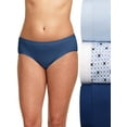 thumbnail image 4 of Hanes Ultimate Women's Constant Comfort Stretch with X-Temp Hipster, 3-pack, 4 of 7