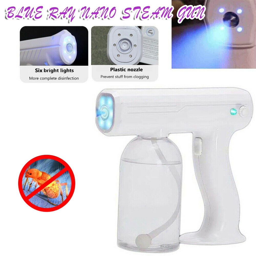 800ml USB Nano Blue Light Sanitizer Sprayer Disinfectant Fogger Machine 