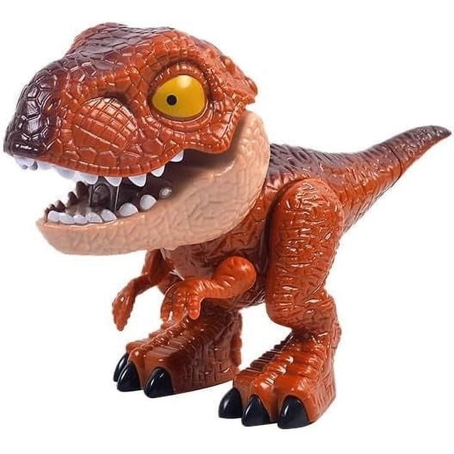 Sacapuntas de dinosaurio, set de papelería de dinosaurio, juguete de dinosaurio 5 en 1 (sacapuntas, goma de borrar, base de madera, marco de metal, diseño plegable), ideal para dormitorio.