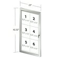 thumbnail image 2 of Medium Enclosed Magnetic Message Board w/ Lock & Key, 2 of 6