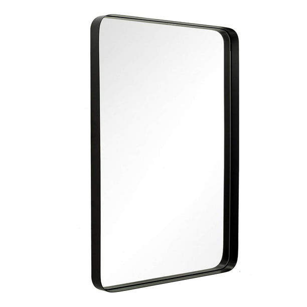Andy Star Wall Mirror Bathroom 22 X30, Bathroom Vanity Mirrors Black