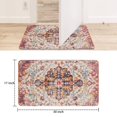 thumbnail image 6 of Bohemian Orange Ethnic Patterned Carpet Welcome Doormat for Indoor/Outdoor Entrance Bohemian Orange Ethnic Patterned Carpet Decoration Door Mat Kitchen Door Mat Bedroom Doormat 17x30 Inch, 6 of 6