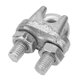thumbnail image 2 of 5 abrazaderas de acero inoxidable para cable de acero, color plateado (M10), 2 of 6