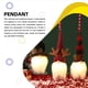 thumbnail image 3 of Toystoory Muñeco de Navidad Colgante Chimenea Ventana Árbol de Navidad Decoración colgante Festival Vacaciones Año Nuevo Iluminación Kits de decoración para fiestas Animal, 3 of 6