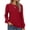 A-Red, variant on SOMER Womens Tops Long Sleeve Shirts Dressy Casual Blouse Pleated Puff Tunic Tops for Going Out, Fall