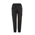 thumbnail image 4 of Seyurigaoka Men’ s Trousers Solid Color High Waist Pants with Multiple Pockets, 4 of 8