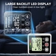 thumbnail image 6 of AlphaGeek Wrist Blood Pressure Monitors Portable Wrist Digital BP Machine Cuff with LED Backlit Display for Dual Users BP Monitor for Home Travel, 6 of 12